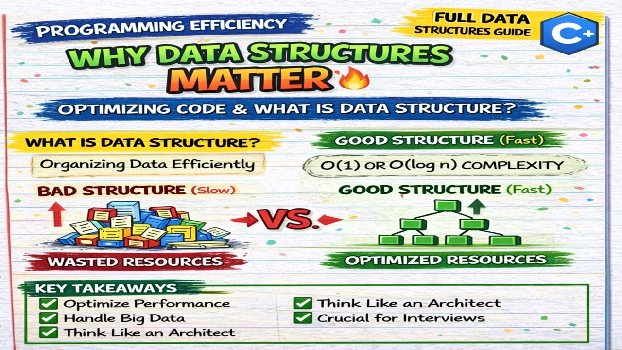 What is Data Structures | Why Data Structures| Optimize Your Code for ...