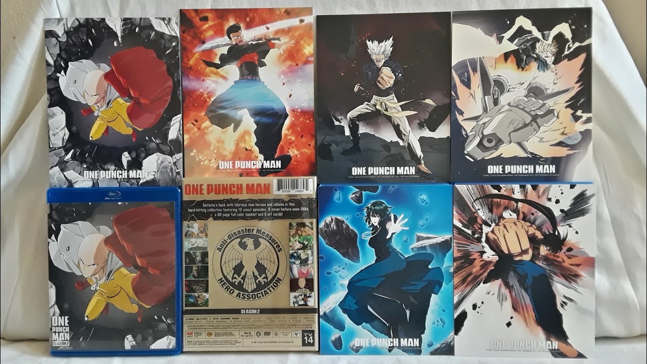 Unboxing One Punch Man Season 2 Blu-ray