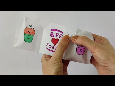 DIY BFF hediyesi yapımı/ Arkadaşa hediye yapımı