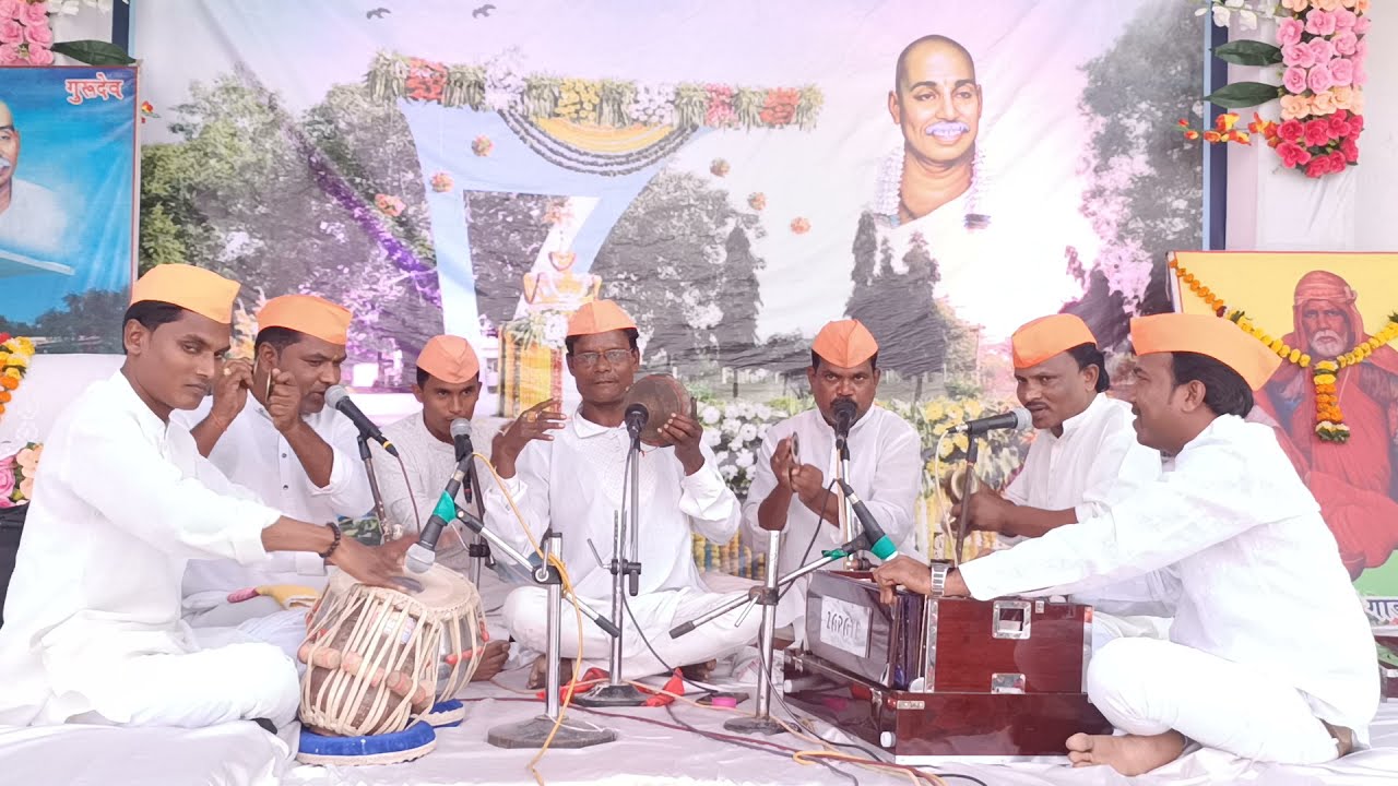 आदर्श भजन मंडळ,निमगव्हाण;भजन स्पर्धा नेहरू नगर चंद्रपूर