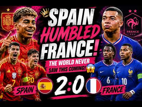 Spain HUMBLED France! The World Never Saw This Coming! #football #fifa