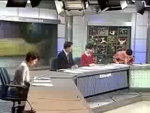 KBS Korea Broadcasting - KBS News Plaza Closing Credits (May 18, 2000)