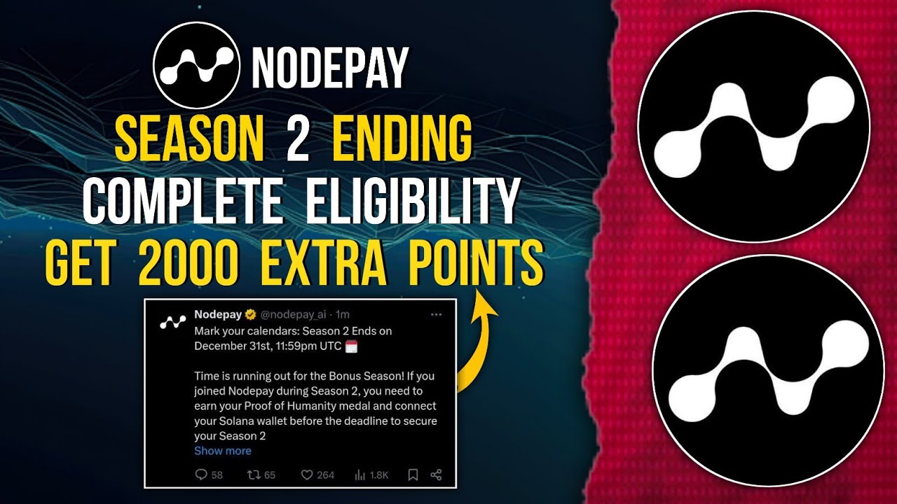 NODEPAY Season 2 Ending | What is Eligibility Criteria | Get 2000 ...