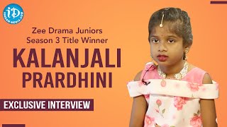 Zee Drama Juniors S3 Title Winner Kalanjali Prardhini Full Interview | Dil Se With Anjali #231