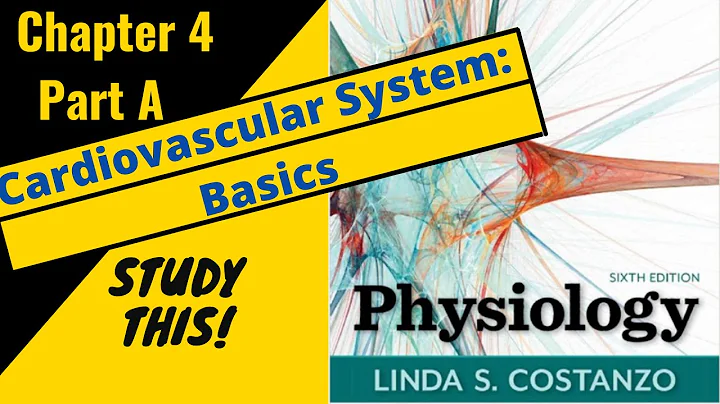 Costanzo Physiology (Chapter 4A) Cardiovascular System: Basics || Study This!