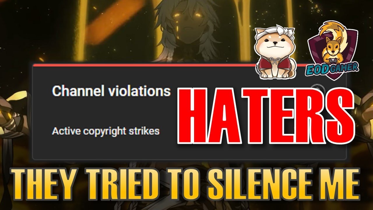 they tried to silence me... YouTube