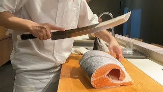 Mastering the Art of Salmon Filleting for Sushi | Ultimate Guide &amp; Mesmerizing Skills