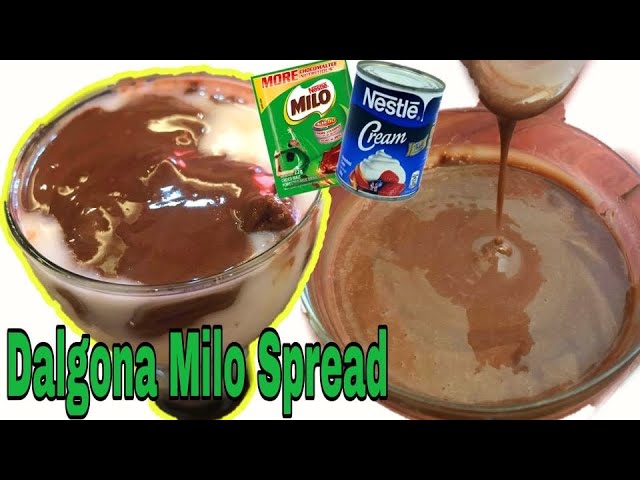 DALGONA MILO SPREAD | DALGONA MILO (FAILED) | Robert Roque | Vlog # 17