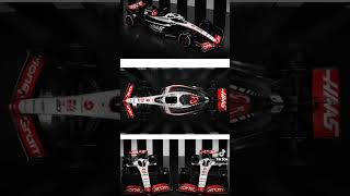 The livery reveal for the new Haas VF23