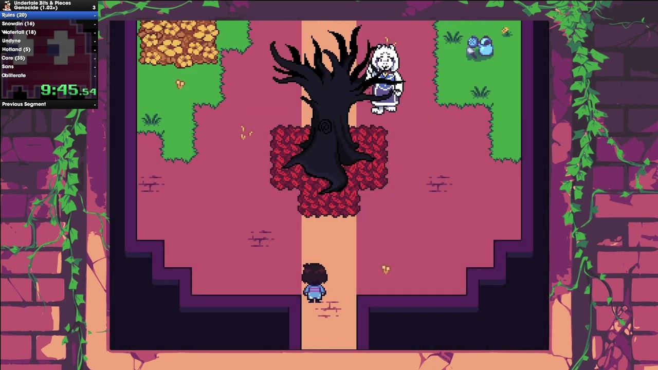 UNDERTALE: Bits & Pieces Speedrun (Genocide) 1:10:12.9