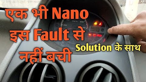 Missing problem ⚡ Check light blinking in my Tata Nano Again ⚡ Tata Motors Mintoo Roadster 😂