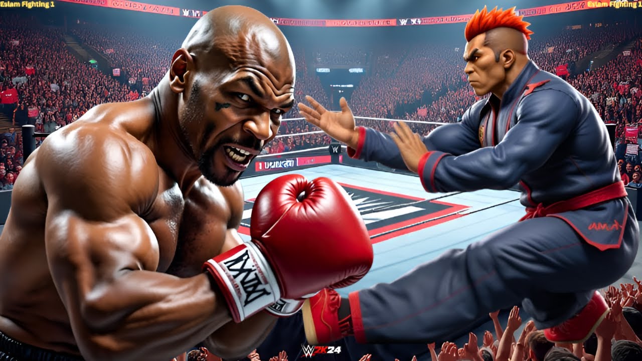 ⚡️Майк Тайсон (США) против Акумы | НОКАУТ, БОКС, бой, HD