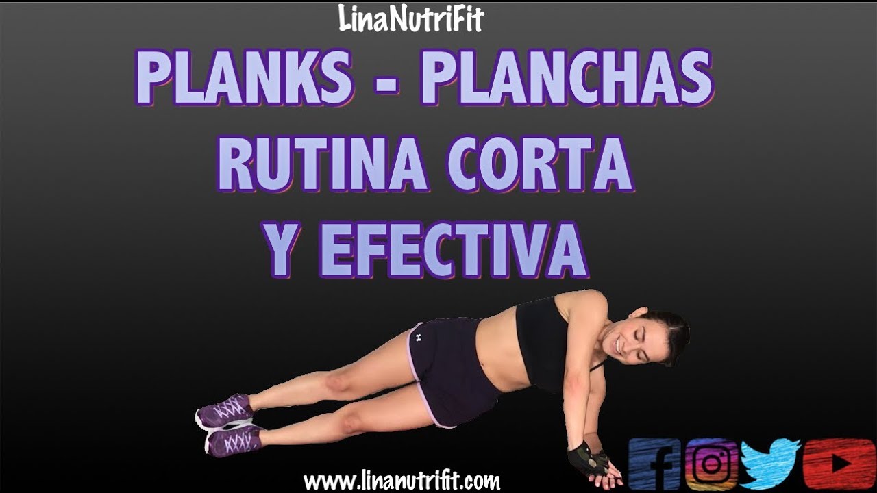 ejercicios en casa para bajar de peso PLANKS PLANCHAS | 5 MINUTOS DE LOS MEJORES EJERCICIOS PARA ABDOMEN, RUTINA CORTA EN CASA