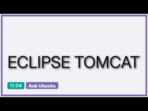 Ubuntu: Installing Eclipse 3.6 and Tomcat 7 (3 Solutions!!)