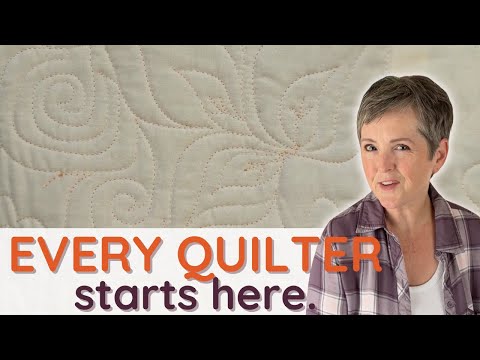 Learning Machine Quilting - I Was a Clumsy Beginner Too