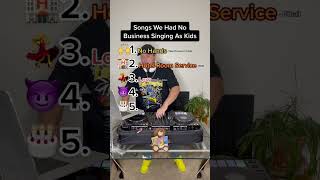 Songs We Had No Business Singing As Kids