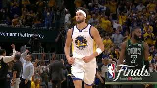 Klay Thompson drops Marcus Smart | 21-2022 Game 5 NBA Finals