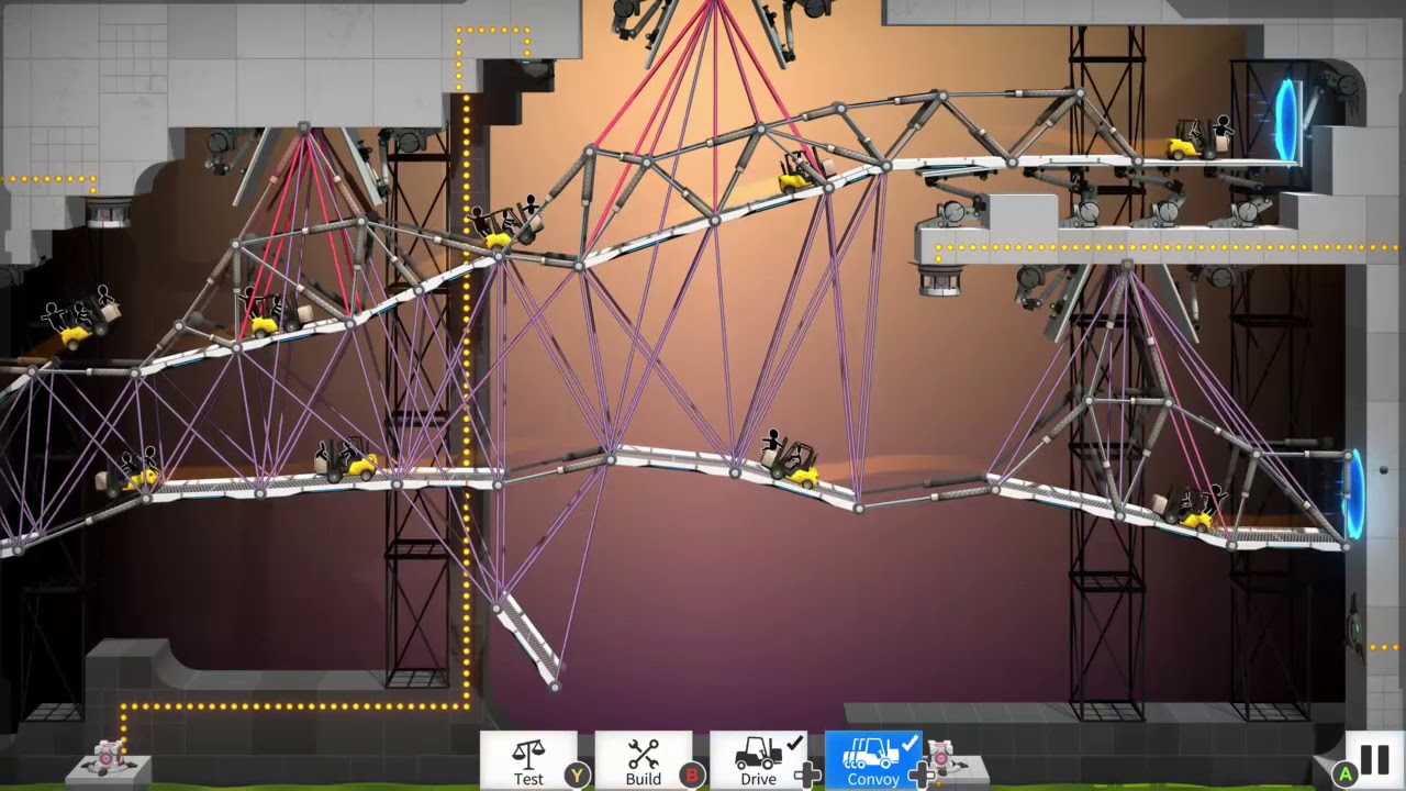 Bridge Constructor Portal - YouTube
