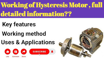 Working of Hysteresis Motor, full information ‎@vinaygangwar100 ..😍😍😃😃👍👍💪💪