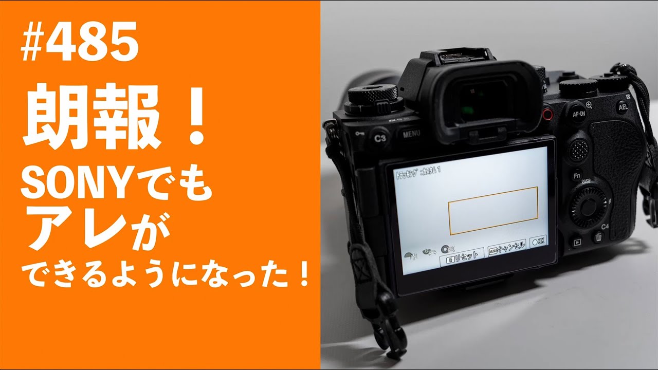 485 朗報！SONYでもアレができるようになった！ - YouTube