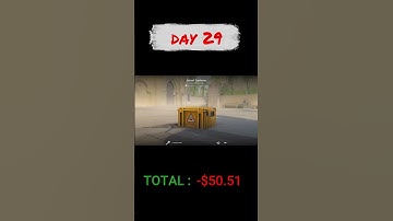DAY 29 of opening a CS2 case until we hit a GOLD #csgo #cs2 #caseopening #ohnepixelbest #gold