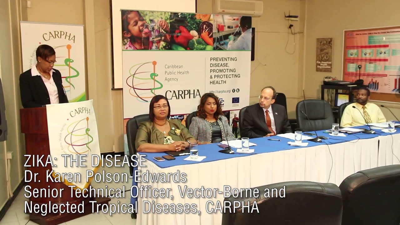 CARPHA Media Conference - CARPHA Zeros in on Zika January 2016