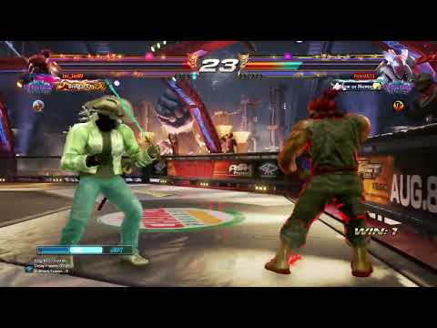 Divine Ruler Yoshimitsu VS Divine Ruler Akuma Laggy PS4 2022 Tekken 7