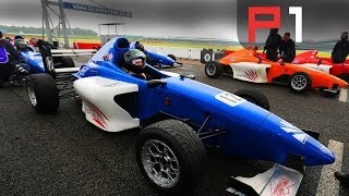 Epic driving experience day at Silverstone - drifting and single seater racing in the wet!