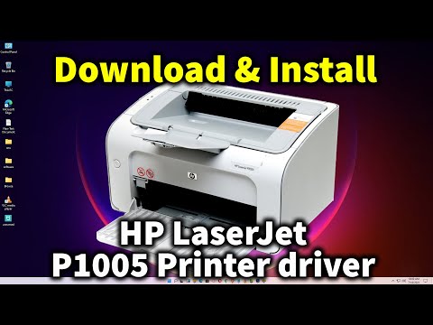 How to Download & Install HP LaserJet P1005 Printer driver in windows 11 or windows 10 Mới Nhất