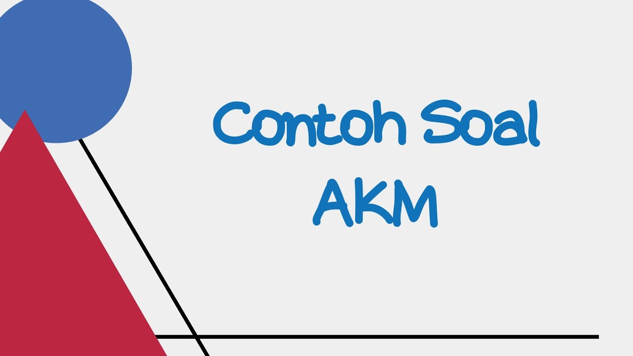 Contoh Soal AKM Kelas 5