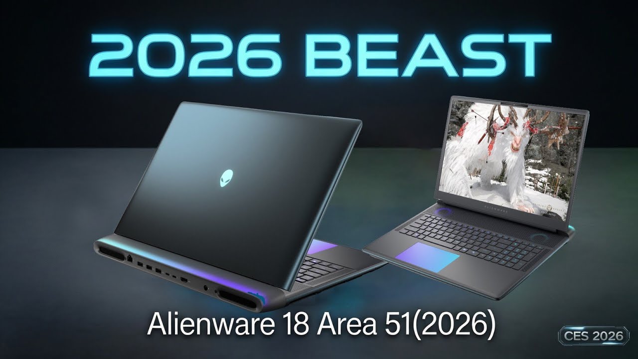 Alienware 18 Area-51 2026 | лучший игровой ноутбук 2026 года?