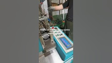 spiral air filter core rolling machine