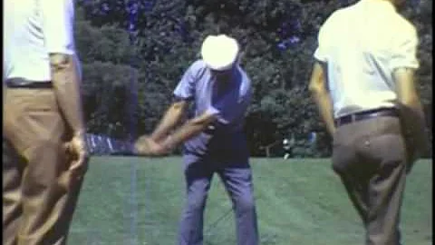 Ben Hogan Iron swing