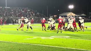 Aliquippa quips vs New Castle hurricanes 4A playoff. Nov 2025.  Ellwood City