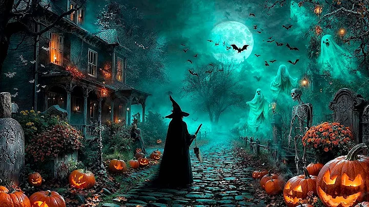 Relaxing Halloween Ambience 2025🎃Haunted Halloween Background👻Spooky Sounds, Best Halloween Music