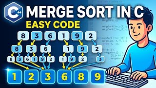 Merge Sort in C | Easy Code Explanation Step by Step | Beginners Friendly