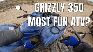 Small ATV Big Performance Grizzly 350 IRS Test Ride