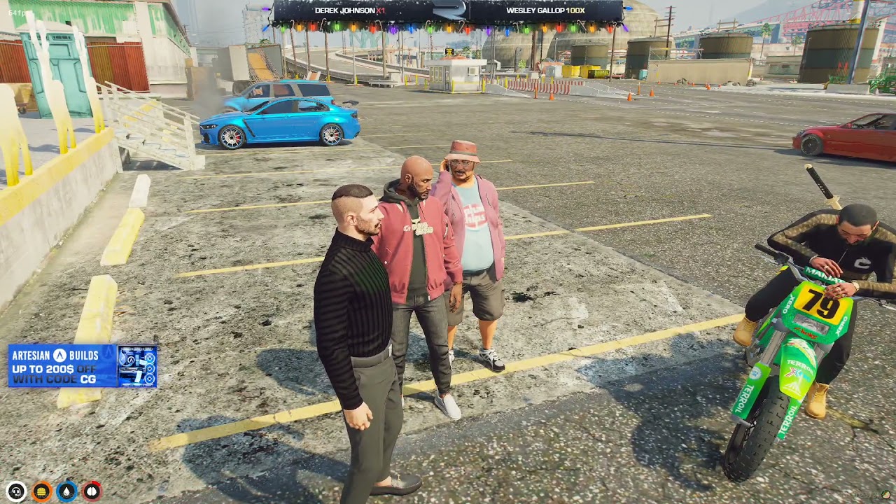 Ramee buys April a tuner car