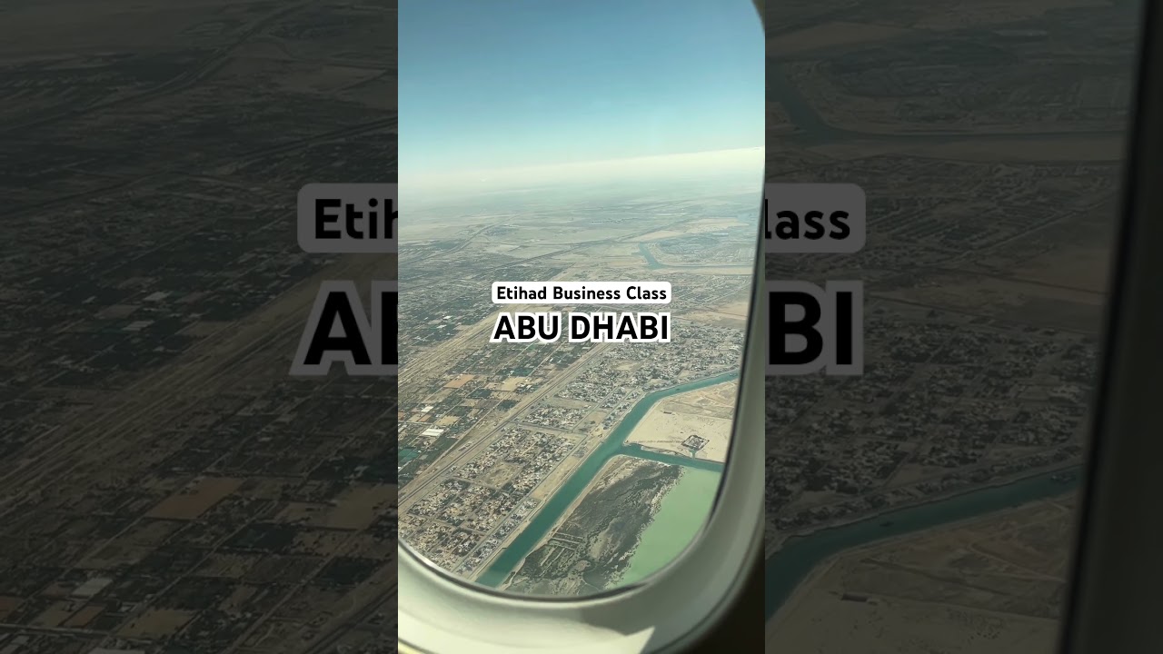 Etihad Business Class 