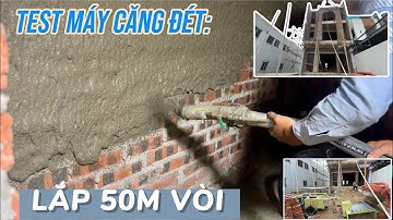 [THANH HOÁ] Bàn giao máy phun vữa HBT10+13 phiên bản Cao Cấp cho anh Vũ. Máy phun Chuẩn, Chất Lượng.