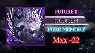 Arcaea】#1f1e33 [FTR11] Pure Memory(Max-22) - YouTube