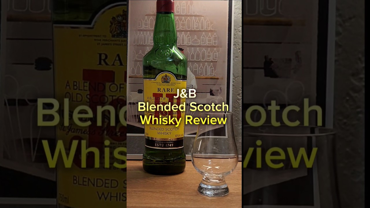 J&B Blended Scotch Whisky Review 