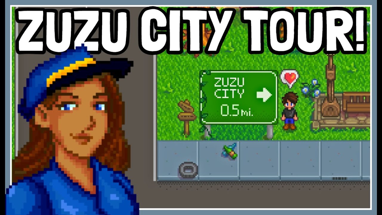 FINALLY Going Downtown in Stardew Valley (Zuzu City Mod) YouTube. 