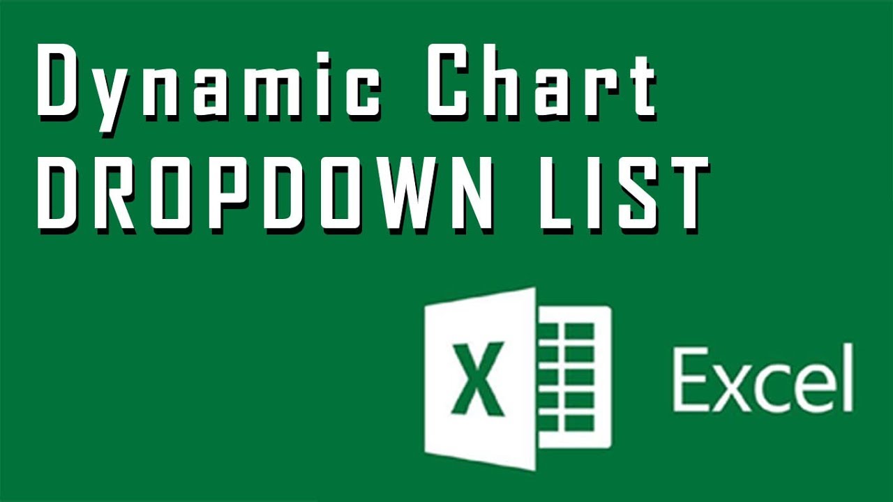 How To Create A Dynamic Chart With Excel Drop Down List Excel How To Create A Dynamic Chart With Excel Drop Down List Excel
