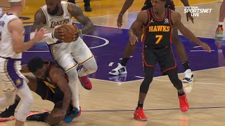 LeBron James Injured Right ANKLE
