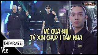 HẬU TRƯỜNG RAP VIỆT: Pháp Kiều xem không sót giây nào rehearsal của HIEUTHUHAI và HURRYKNG