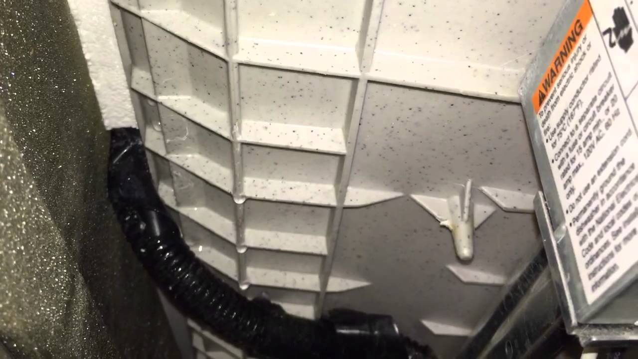 24" Frigidaire PLD4375RFC Leaking Dishwasher bottom door 02 YouTube