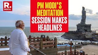 PM Modi Meditates At Vivekananda Rock Memorial In Kanniyakumari After Election Campaign Ends | Day 2