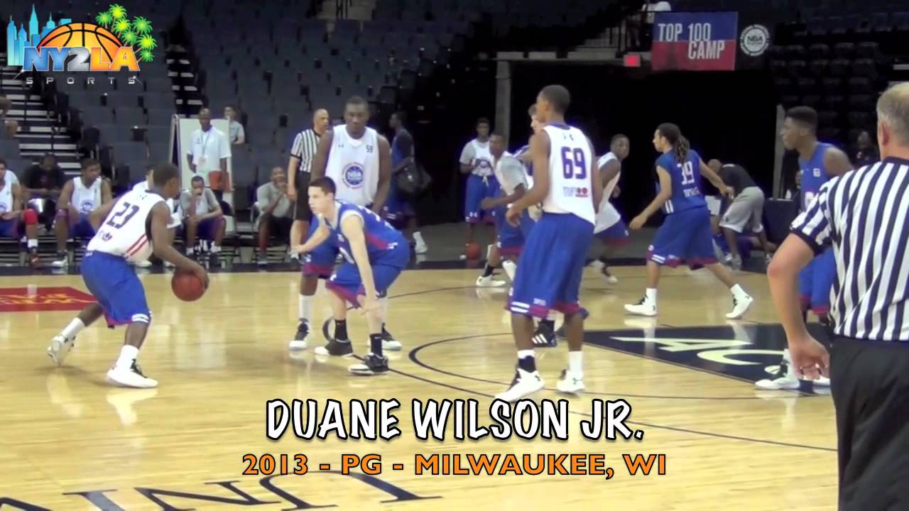 2013 PG DUANE WILSON - OFFICIAL NY2LAHOOPS.TV MIXTAPE 2012 NBPA TOP 100 CAMP