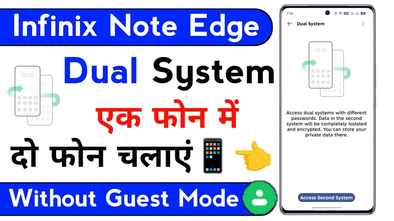 infinix note edge dual system setting | infinix note edge turn on system cloner setting | infinix